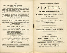 Load image into Gallery viewer, Toy Theatre - Reproduction Play - Pollock's Aladdin