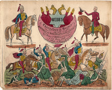Load image into Gallery viewer, Toy Theatre - Reproduction Play - W Webb's Battle of Balaklava & Inkermann