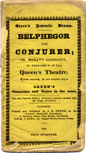 Load image into Gallery viewer, Toy Theatre - Reproduction Play - JK Green's Belphegor the Conjuror