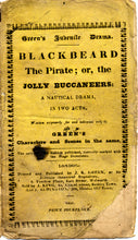 Load image into Gallery viewer, Toy Theatre - Reproduction Play - JK Green's Blackbeard the Pirate