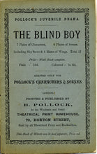 Load image into Gallery viewer, Toy Theatre - Reproduction Play - Pollock's The Blind Boy