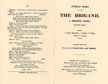 Load image into Gallery viewer, Toy Theatre - Reproduction Play - Pollock's The Brigand