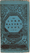 Load image into Gallery viewer, Toy Theatre - Reproduction Play - JK Green's Lord Mayor's Fool *