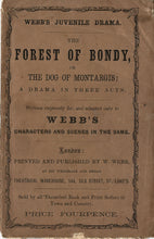Load image into Gallery viewer, Toy Theatre - Reproduction Play - W Webb's Forest of Bondy