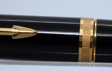 Load image into Gallery viewer, Z-Parker 75 Premier - Black with 18ct Gold Nib - MOR - P1088