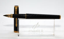 Load image into Gallery viewer, Z-Parker 75 Premier - Black with 18ct Gold Nib - MOR - P1088