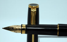 Load image into Gallery viewer, Z-Parker 75 Premier - Black with 18ct Gold Nib - MOR - P1088