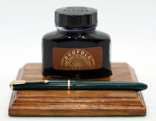 Load image into Gallery viewer, Z-Parker Slimfold Mk II - Green with No.5 14ct Gold Nib - P1085i