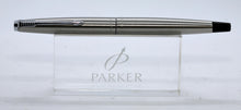 Load image into Gallery viewer, Z-Parker 45 Flighter Black End CT - Flighter Stainless Steel with M 14ct Gold Nib - P1095b