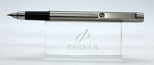 Load image into Gallery viewer, Parker 25 Black Trim MkIII - Flighter with Stainless Steel Medium Nib - P1117