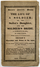 Load image into Gallery viewer, Toy Theatre - Reproduction Play - JK Green's Life of a Soldier