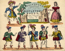 Load image into Gallery viewer, Toy Theatre - Reproduction Play - Redington's Mistletoe Bough