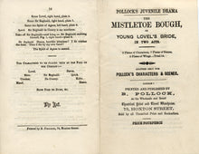 Load image into Gallery viewer, Toy Theatre - Reproduction Play - Redington's Mistletoe Bough