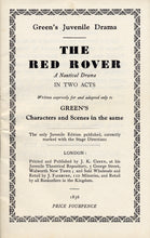 Load image into Gallery viewer, Toy Theatre - Reproduction Play - JK Green's Red Rover