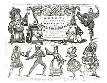 Load image into Gallery viewer, Toy Theatre - Reproduction Play - JK Green's Harlequin Riddle-Me-Ree