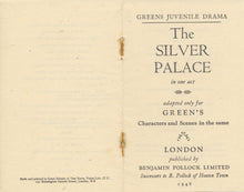 Load image into Gallery viewer, Toy Theatre - Reproduction Play - JK Green's Silver Palace