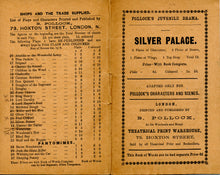 Load image into Gallery viewer, Toy Theatre - Reproduction Play - Pollock's Silver Palace