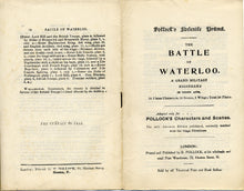 Load image into Gallery viewer, Toy Theatre - Reproduction Play - Pollock's The Battle of Waterloo