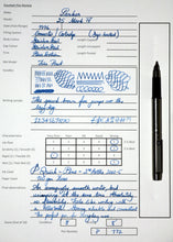 Load image into Gallery viewer, Z-Parker 25 Mk IV - Blue Trim - Fine Point Nib