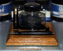 Load image into Gallery viewer, Z-Parker Duofold NS in Black with 14ct Gold Nib