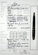 Load image into Gallery viewer, Z-Parker Duofold AF in Black with 14ct Gold Nib