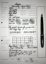 Load image into Gallery viewer, Z-Parker Vacumatic in Silver Pearl with 14ct Gold Nib