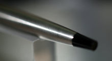 Load image into Gallery viewer, Z-Parker 45 Flighter CT with Black Barrel End - M Medium Point 14k Gold Nib