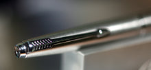 Load image into Gallery viewer, Z-Parker 45 Flighter CT with Chrome Barrel End - F Fine Point 14k Gold Nib