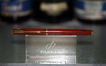 Load image into Gallery viewer, Z-Parker 75 Jasper Red Laque - XF Extra Fine Point 14k Gold Nib