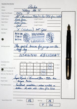 Load image into Gallery viewer, Z-Parker Victory Mk IV AF in Dark Green with 14ct Gold Nib