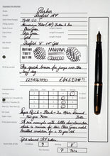 Load image into Gallery viewer, Z-Parker Duofold AF in Olive Green with 14ct Gold Nib