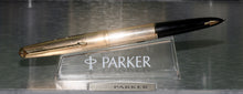 Load image into Gallery viewer, Z-Parker 61 in Cirrus Cloud Gold - Broad Italic Point 14k Gold Nib