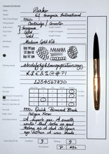 Load image into Gallery viewer, Z-Parker 61 in Insignia Gold - Medium Point 14k Gold Nib