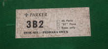 Load image into Gallery viewer, Z-Parker Desk Set with Twin Ball Point Pens (Parker 61 Style)