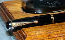 Load image into Gallery viewer, Z-Parker Televisor in Black with 14ct Gold Nib