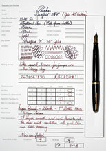 Load image into Gallery viewer, Z-Parker Duofold Gold AF in Black with 14ct Gold Nib