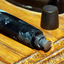 Load image into Gallery viewer, Z-Parker Victory Mk II in Mottled Blue, Grey & Black with 14ct Gold Nib