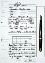 Load image into Gallery viewer, Z-Parker Duofold Maxima in Red with Rare Broad Point No.50 14ct Gold Nib