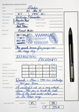 Load image into Gallery viewer, Z-Parker 25 Mk IV - Blue Trim - Medium Italic Nib