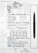 Load image into Gallery viewer, Z-Parker Classic - Thuya with B 2-sided gold nib - (P517b)
