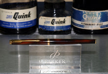 Load image into Gallery viewer, Z-Parker 180 - Tortoiseshell with F 2-side gold nib - (P507)