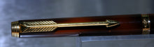 Load image into Gallery viewer, Z-Parker 180 - Tortoiseshell with F 2-side gold nib - (P507)