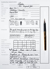 Load image into Gallery viewer, Z-Parker 180 - Imperial Gold with X-M 2-Sided Gold Nib - (P755a)