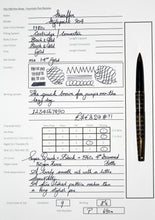 Load image into Gallery viewer, Z-Sheaffer Stylepoint 904 - Black & Gold (Paisley) with 14ct Gold Nib - (P692)