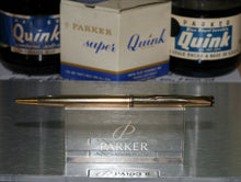 Load image into Gallery viewer, Z-Parker Insignia Ball Point - Gold Dimonite with New Std Parker Refill - (P735a)