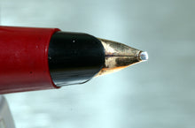 Load image into Gallery viewer, Z-Parker 45 - Red Schools CT with R RH Oblique 14ct Gold Nib - (P466)