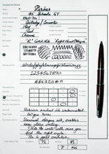 Load image into Gallery viewer, Z-Parker 45 - Red Schools CT with R RH Oblique 14ct Gold Nib - (P466)