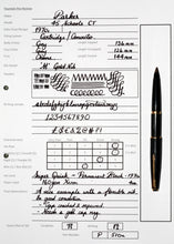 Load image into Gallery viewer, Z-Parker 45 - Grey Schools GT with F Fine Point 14ct Gold Nib - (P510a)
