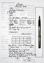 Load image into Gallery viewer, Z-Parker 75 Premier - Cisele with FO Fine Oblique 18ct Gld Nib - (P844)