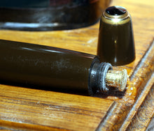 Load image into Gallery viewer, Z-Parker Duofold NS - Chocolate with Duofold "N" 14ct Gold Nib - (P643)